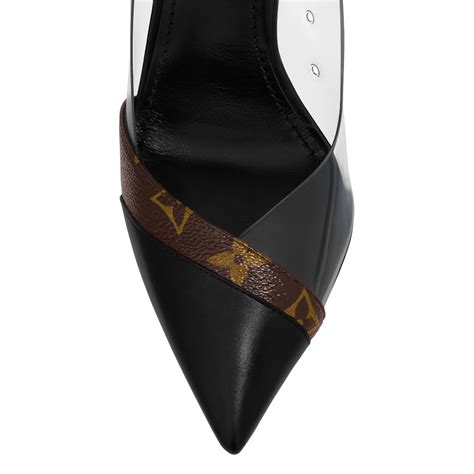 Louis Vuitton Call Back Open Back Pumps 